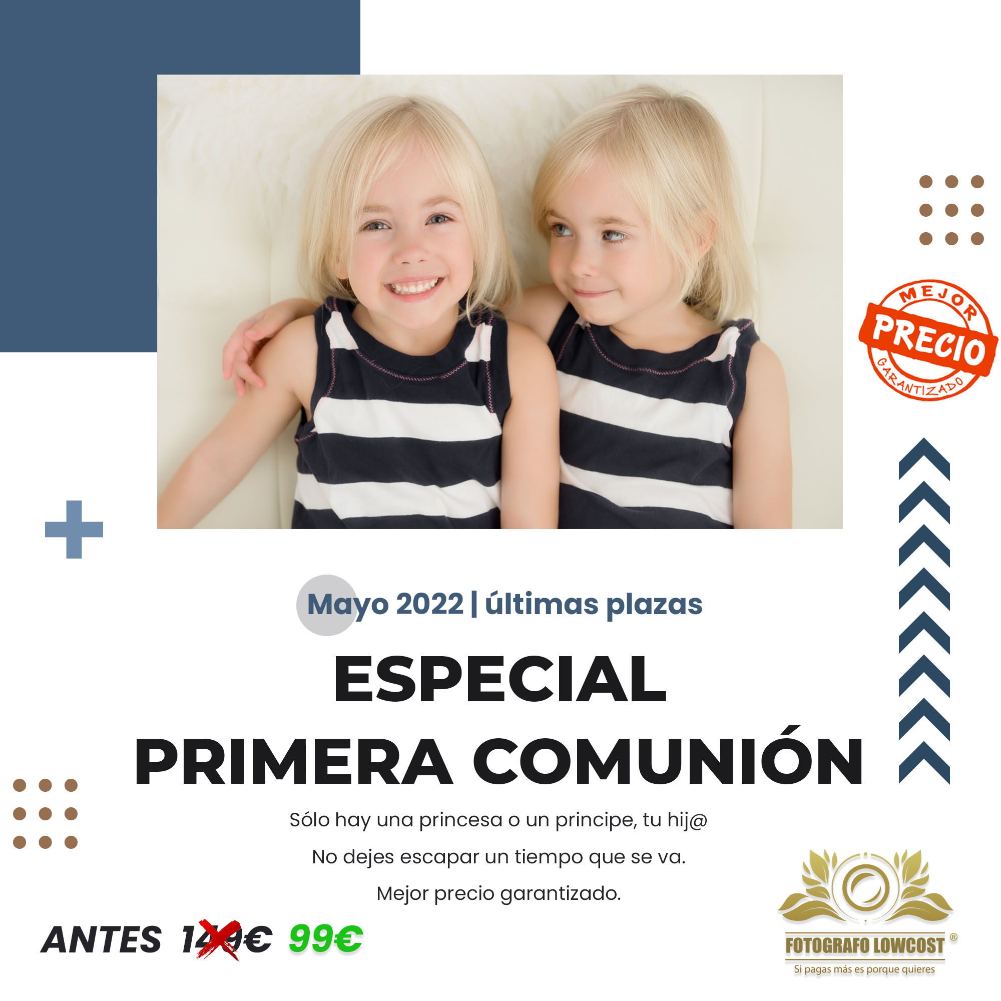 fotografo en primera comunión La Zarza 