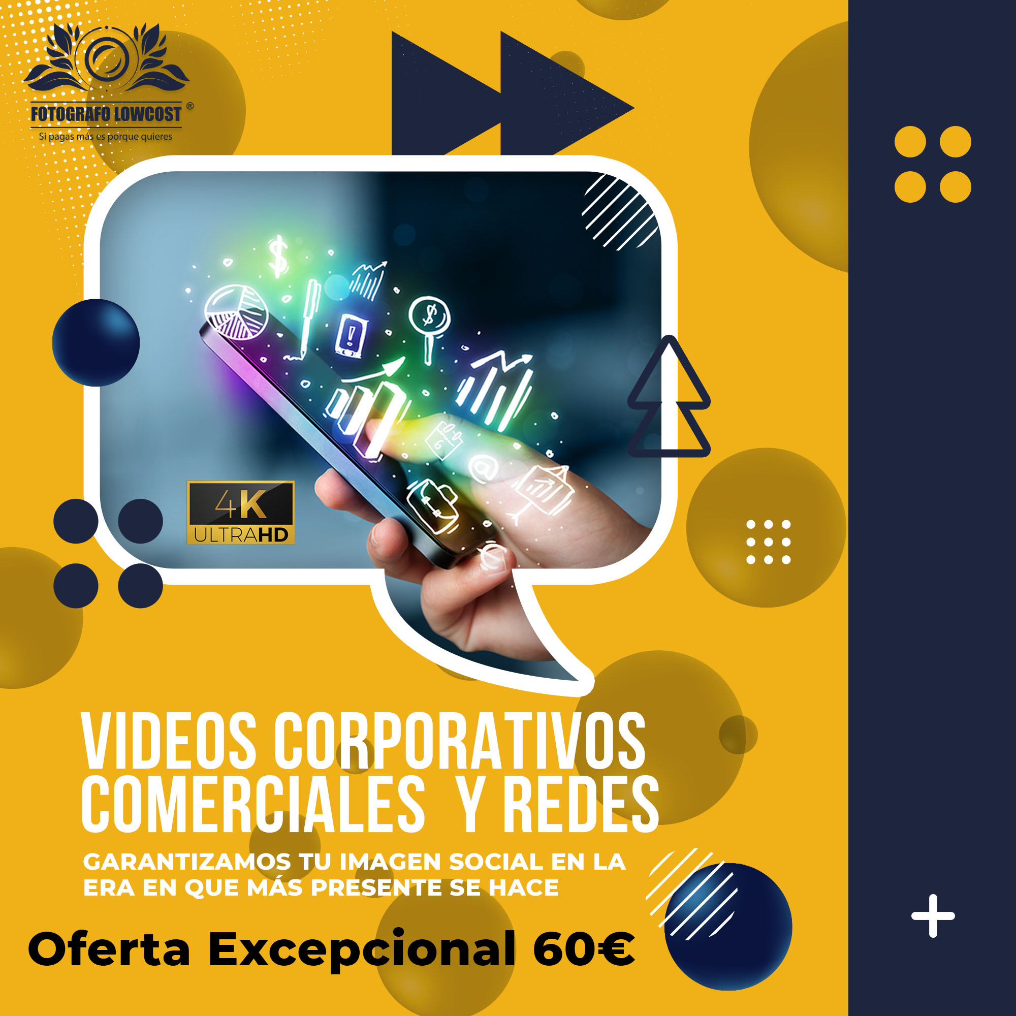 fotografo en videos para empresas Low Cost Oliva de Merida 